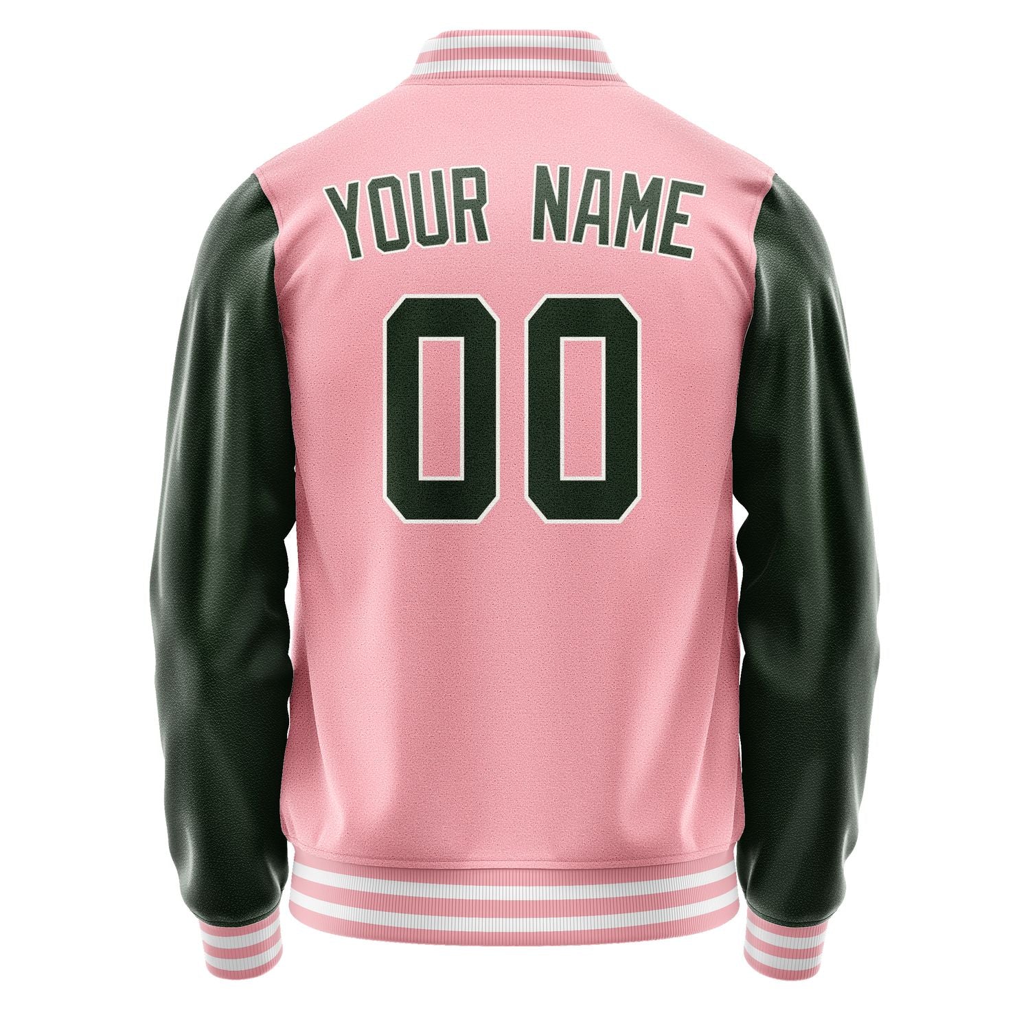 Maßgeschneidertes Rosa Tannengrün Jacke JA2121062118B31806