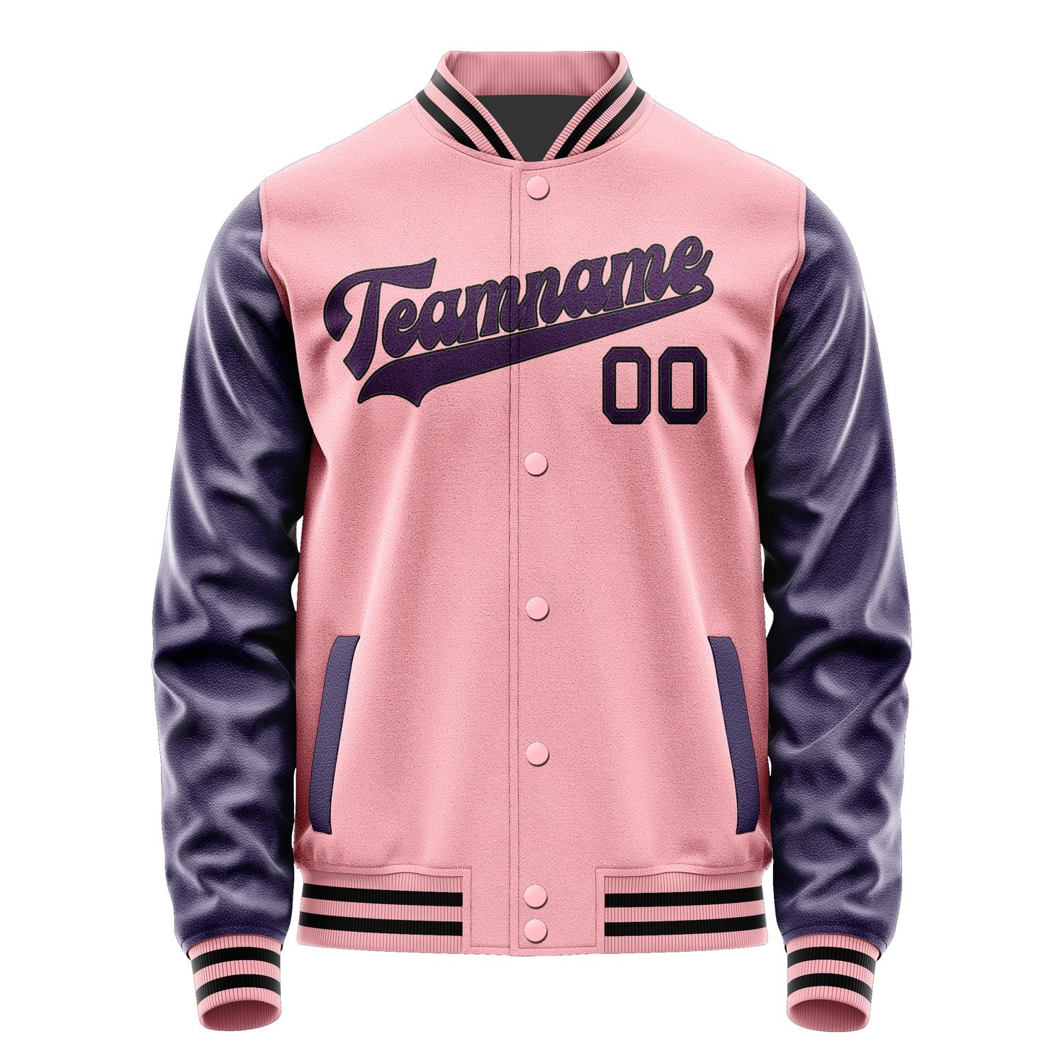 Maßgeschneidertes Rosa Lila Jacke JA2121072117B31707