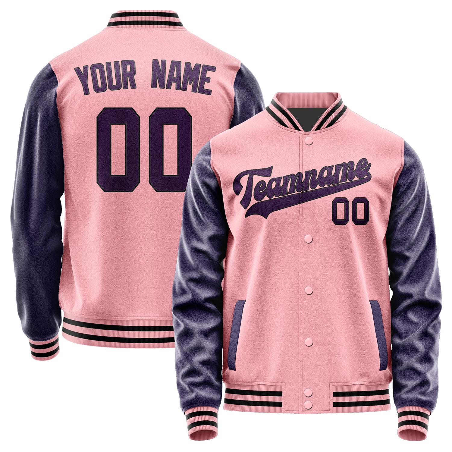 Maßgeschneidertes Rosa Lila Jacke JA2121072117B31707