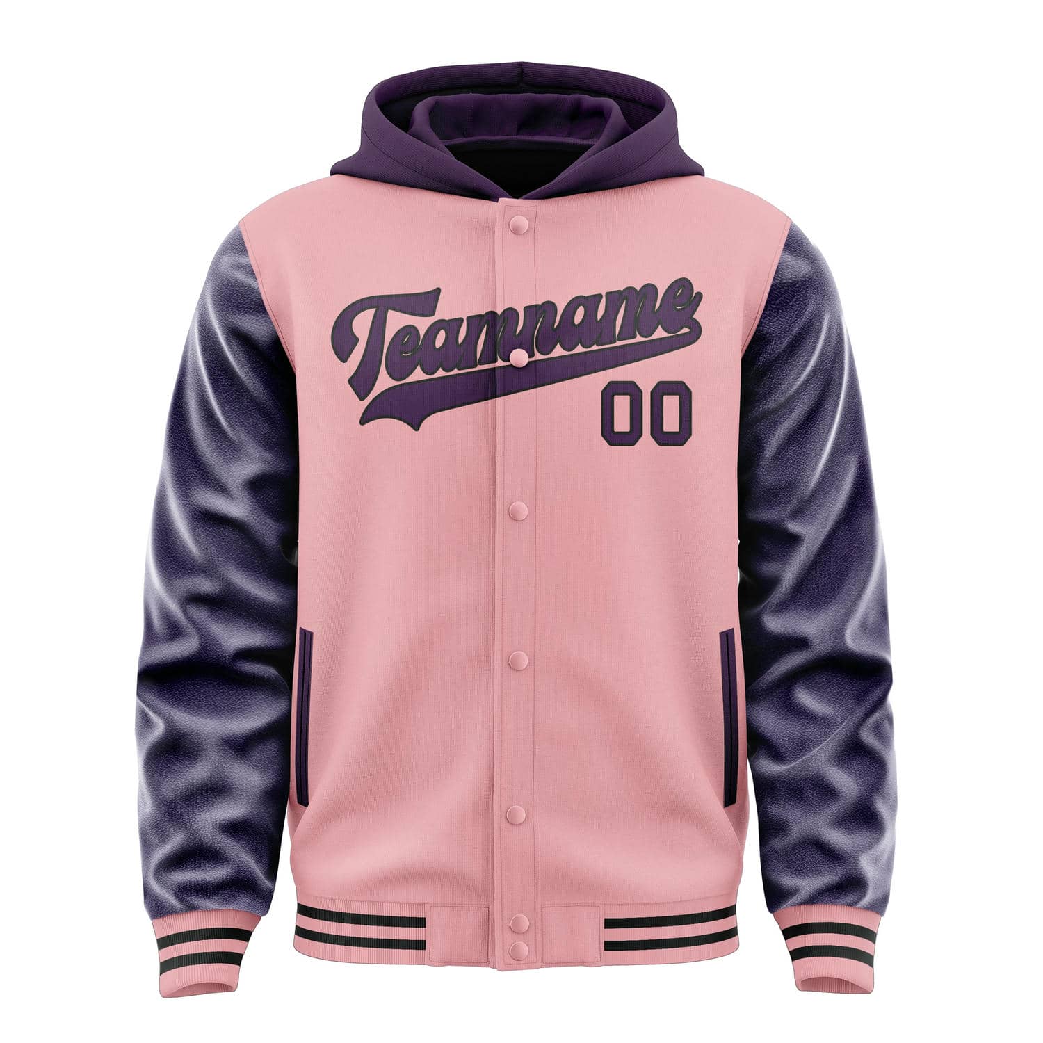 Maßgeschneidertes Rosa Lila Jacke