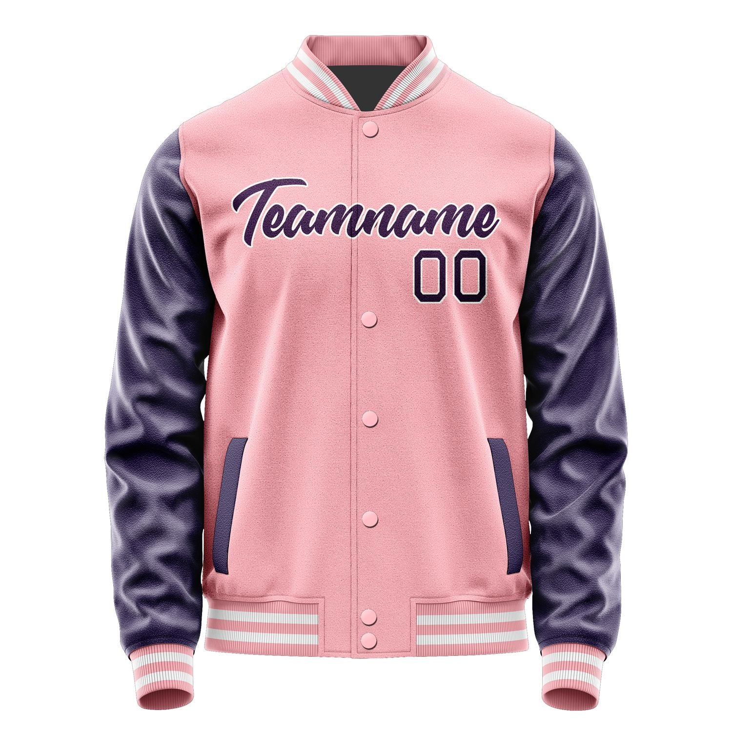 Maßgeschneidertes Rosa Lila Jacke Ja2121072118B21807