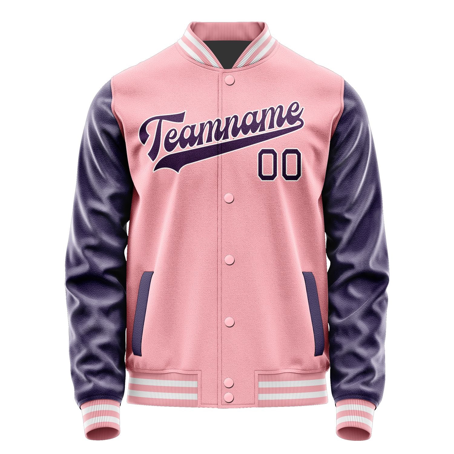 Maßgeschneidertes Rosa Lila Jacke JA2121072118B31807
