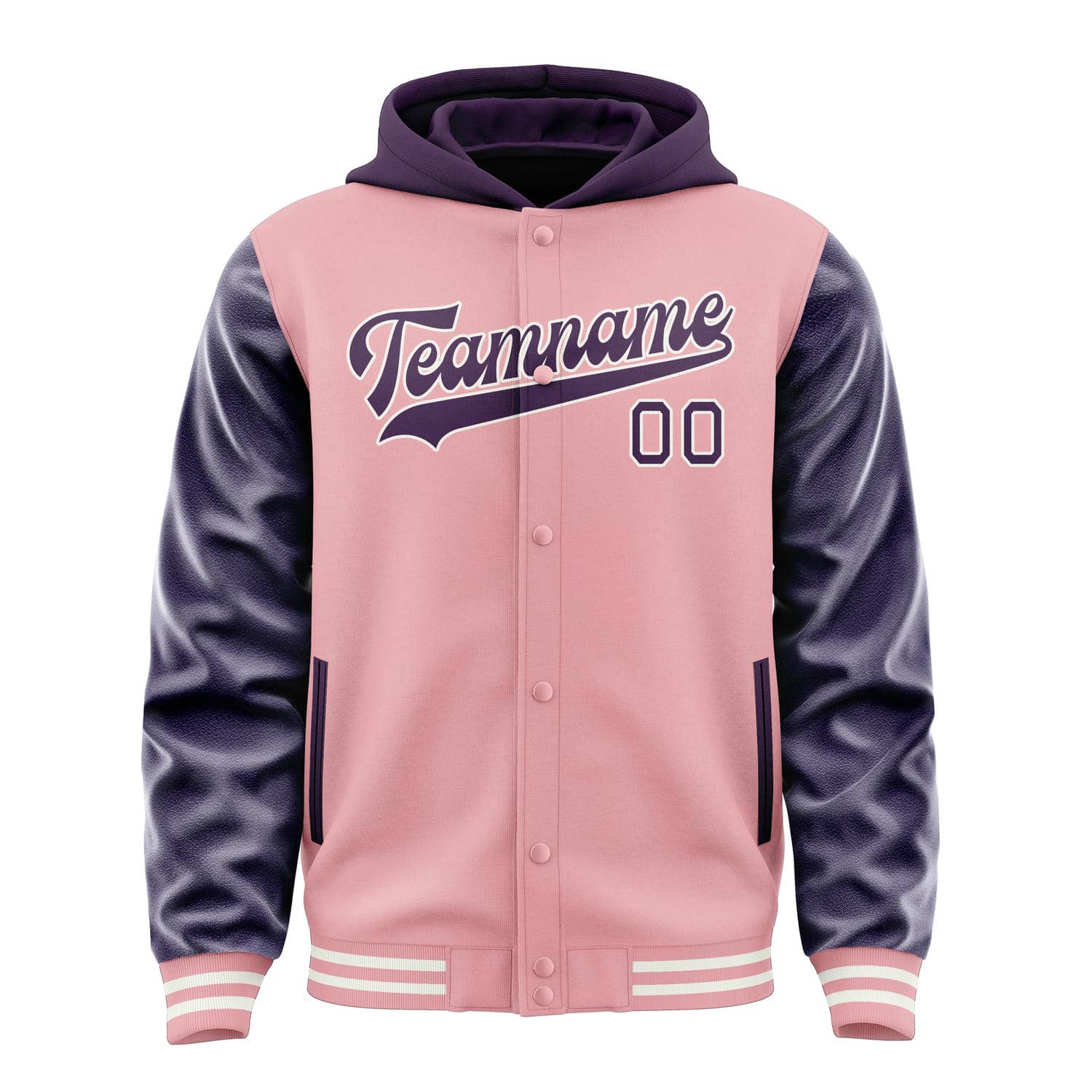 Maßgeschneidertes Rosa Lila Jacke
