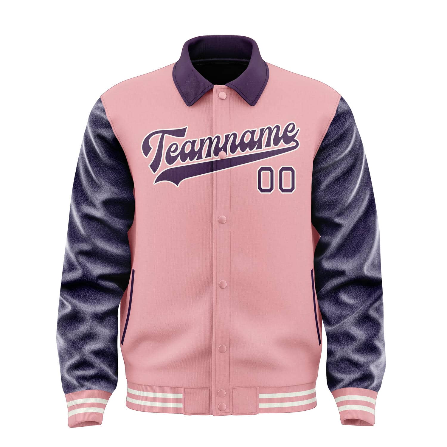 Maßgeschneidertes Rosa Lila Jacke