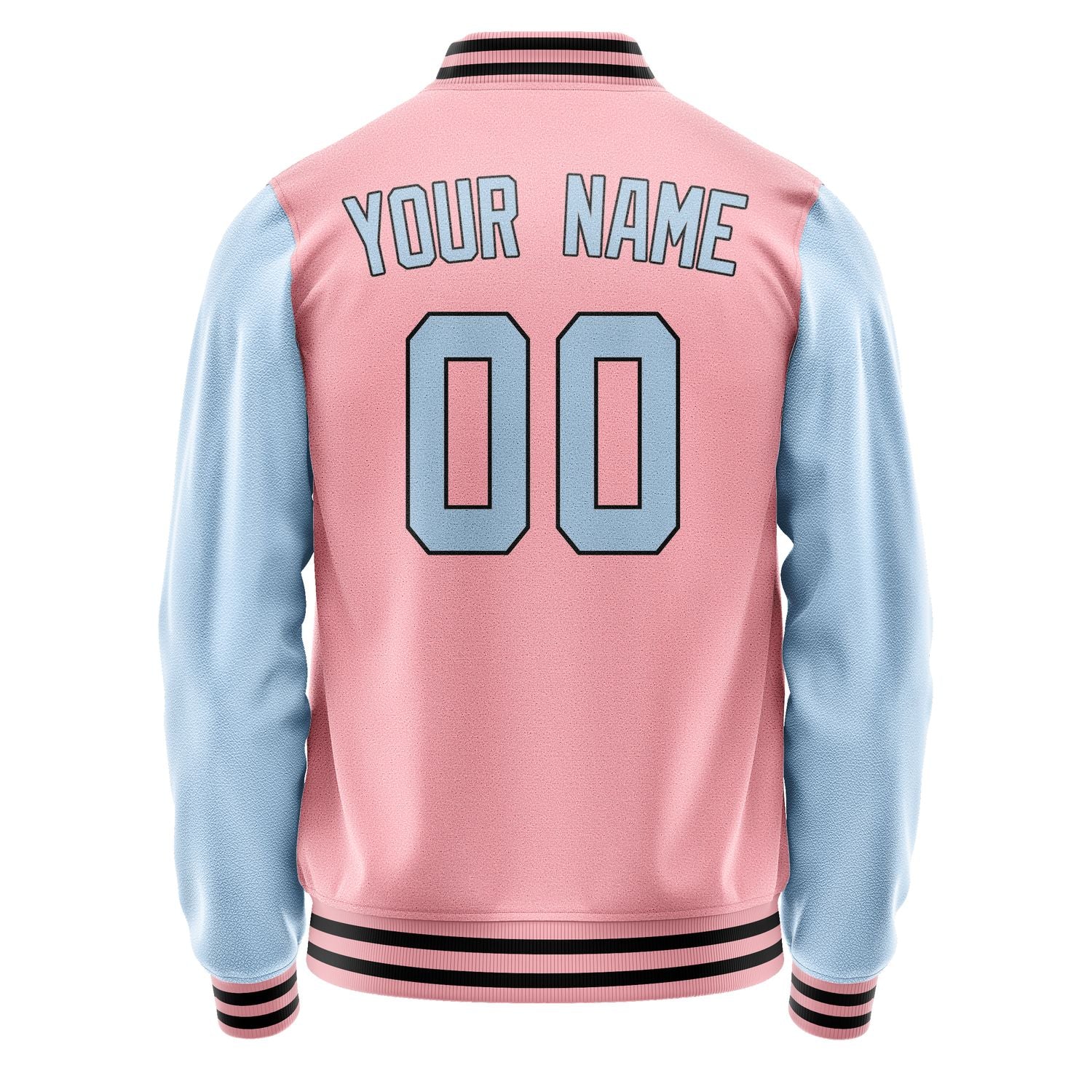 Maßgeschneidertes Rosa Hellblau Jacke JA2121082117B31708