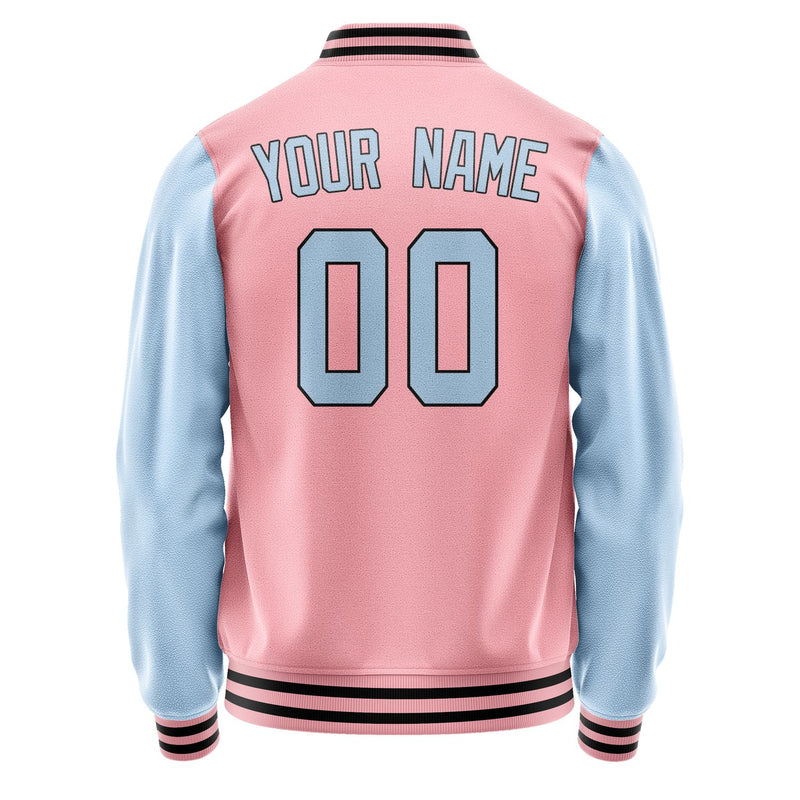 Maßgeschneidertes Rosa Hellblau Jacke JA2121082117B31708