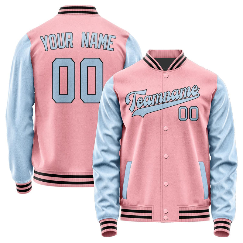 Maßgeschneidertes Rosa Hellblau Jacke JA2121082117B31708