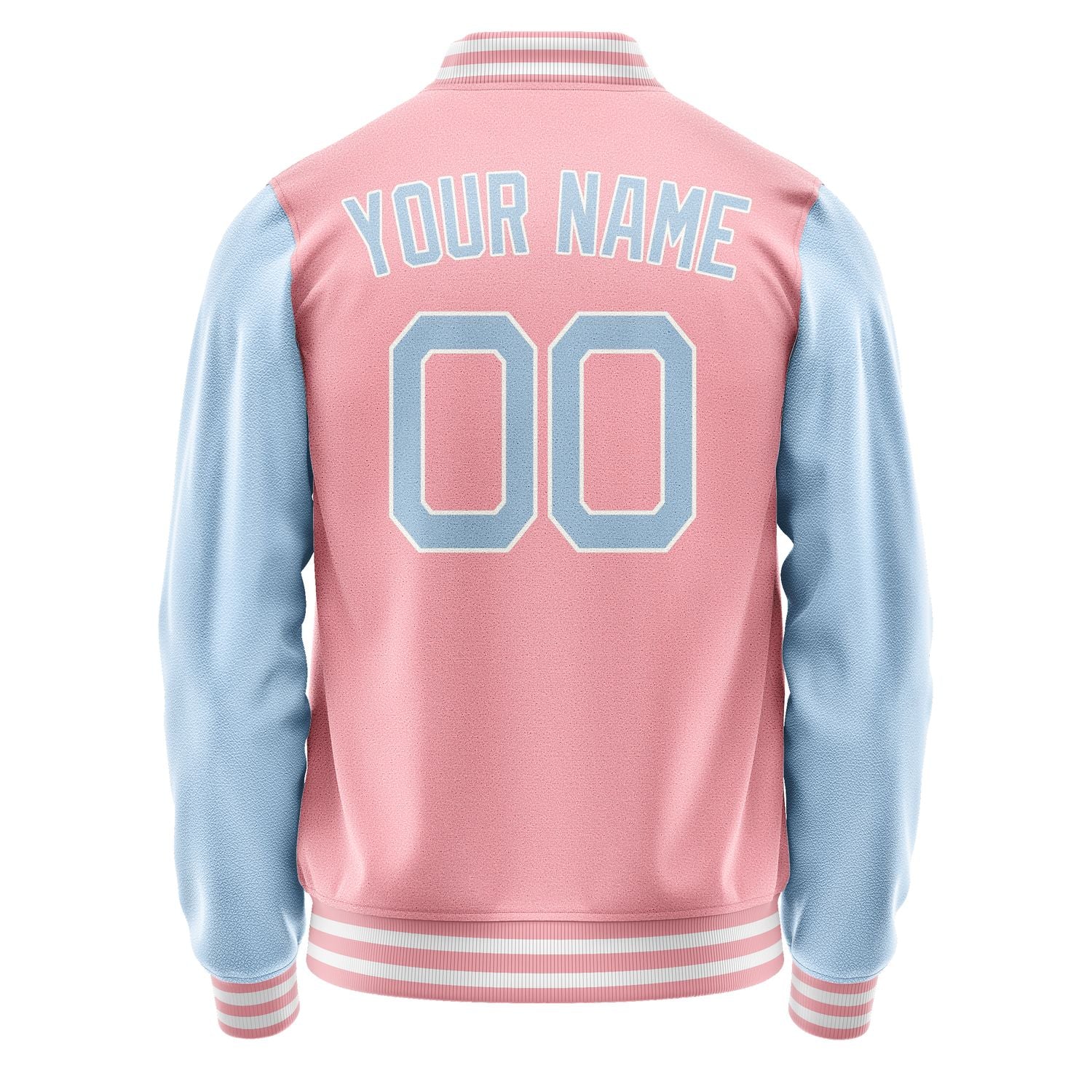 Maßgeschneidertes Rosa Hellblau Jacke Ja2121082118B21808