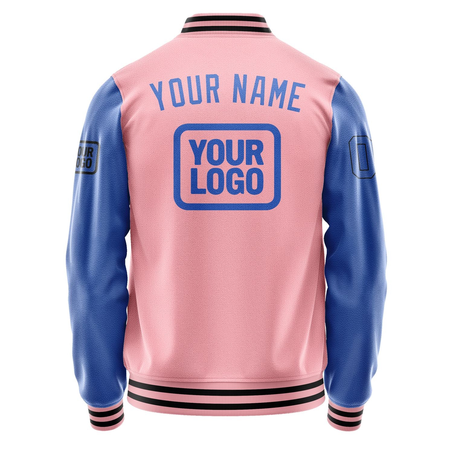 Maßgeschneidertes Rosa Himmelblau Jacke JA212109211717090917