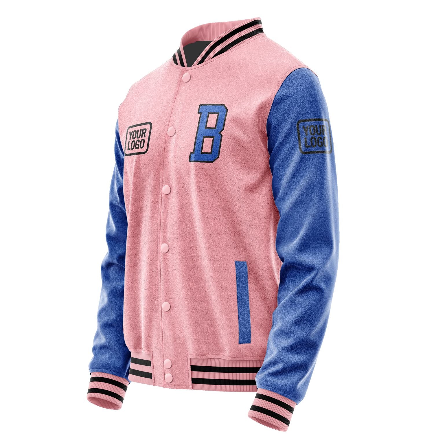 Maßgeschneidertes Rosa Himmelblau Jacke JA212109211717090917