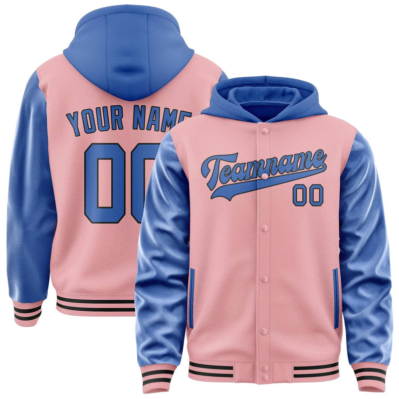 Maßgeschneidertes Rosa Himmelblau Jacke JA212109211717090917