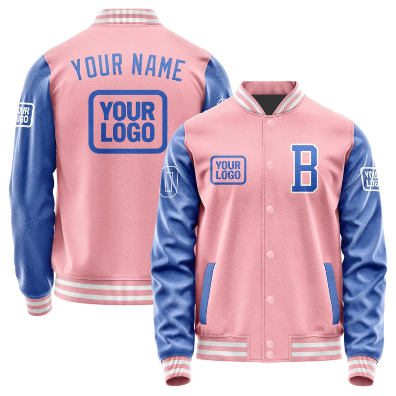 Maßgeschneidertes Rosa Himmelblau Jacke JA212109211818090918