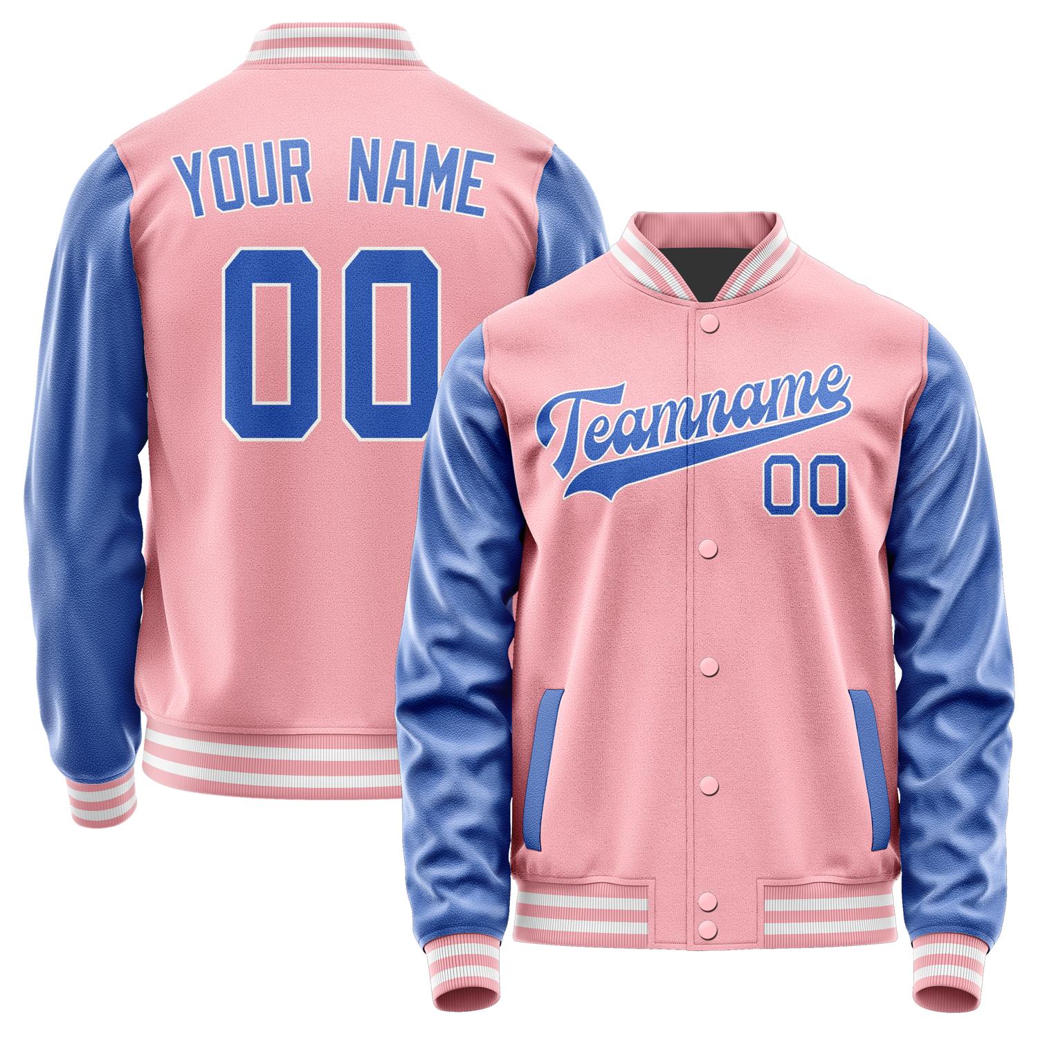 Maßgeschneidertes Rosa Himmelblau Jacke JA2121092118B31809