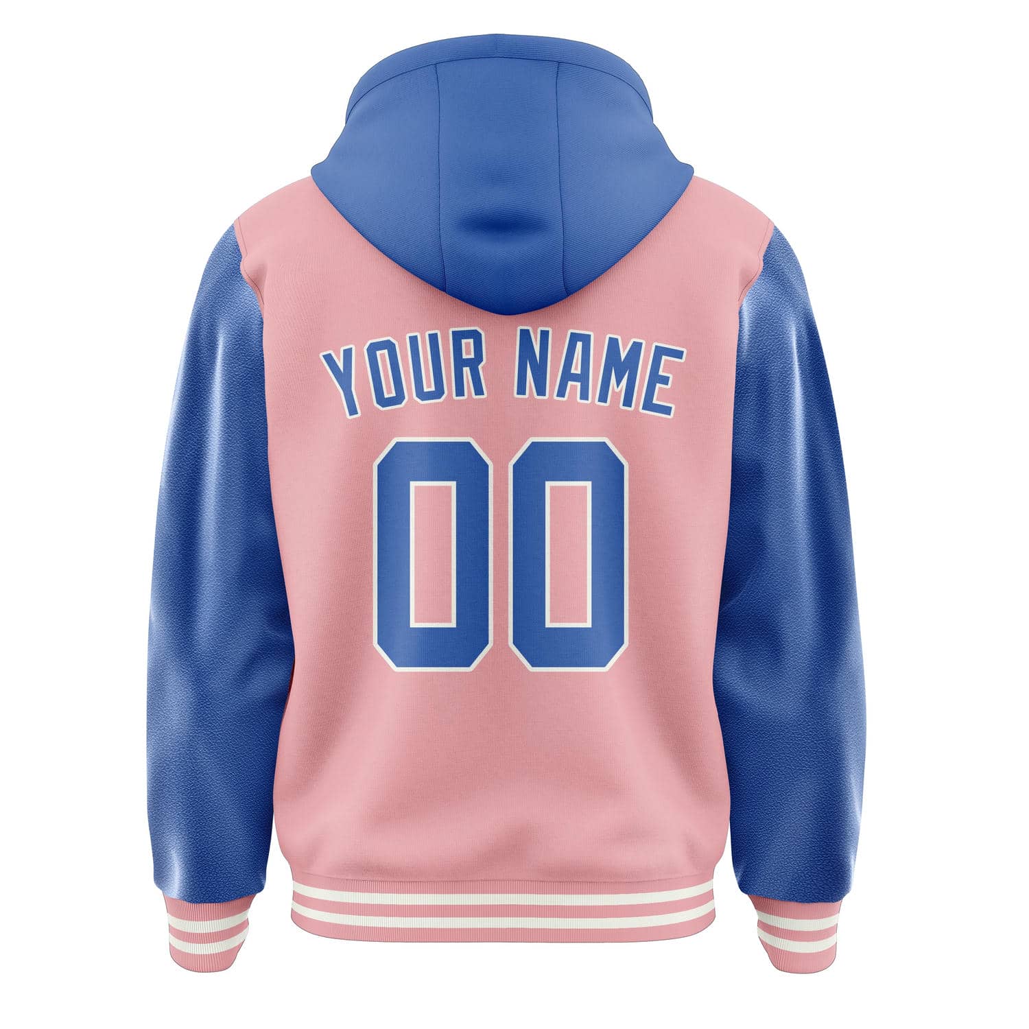 Maßgeschneidertes Rosa Himmelblau Jacke