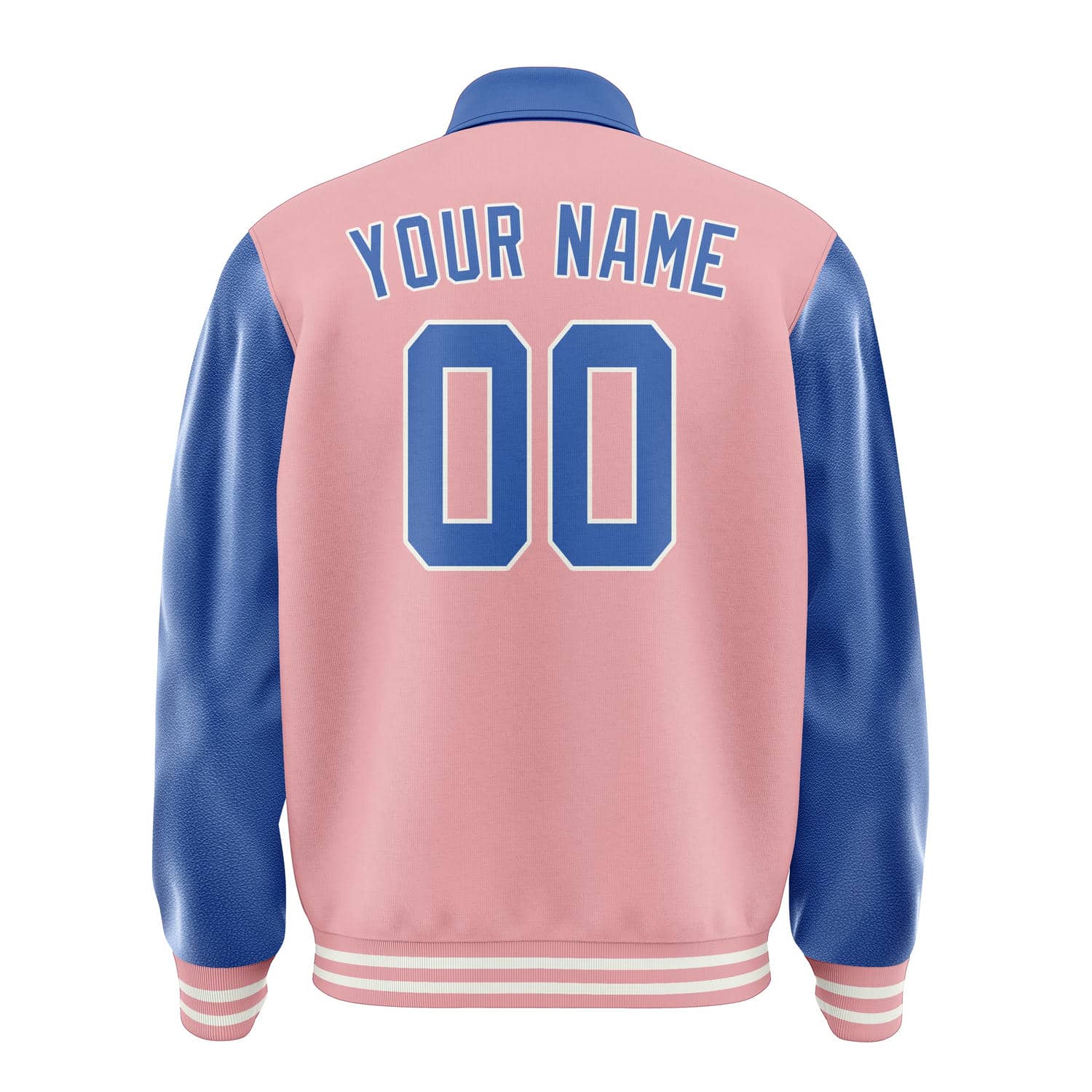 Maßgeschneidertes Rosa Himmelblau Jacke