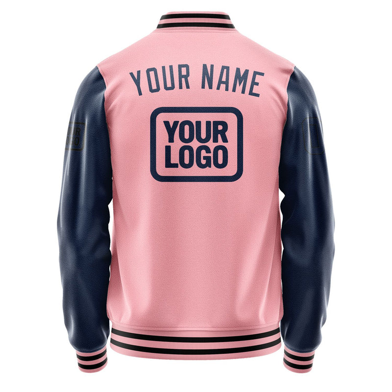 Maßgeschneidertes Rosa Marineblau Jacke JA212110211717101017