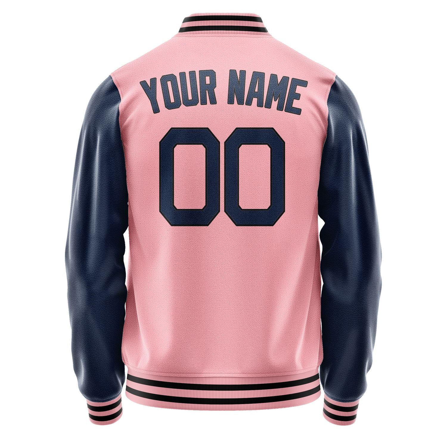 Maßgeschneidertes Rosa Marineblau Jacke Ja2121102117B21710