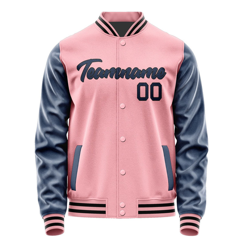 Maßgeschneidertes Rosa Marineblau Jacke Ja2121102117B21710
