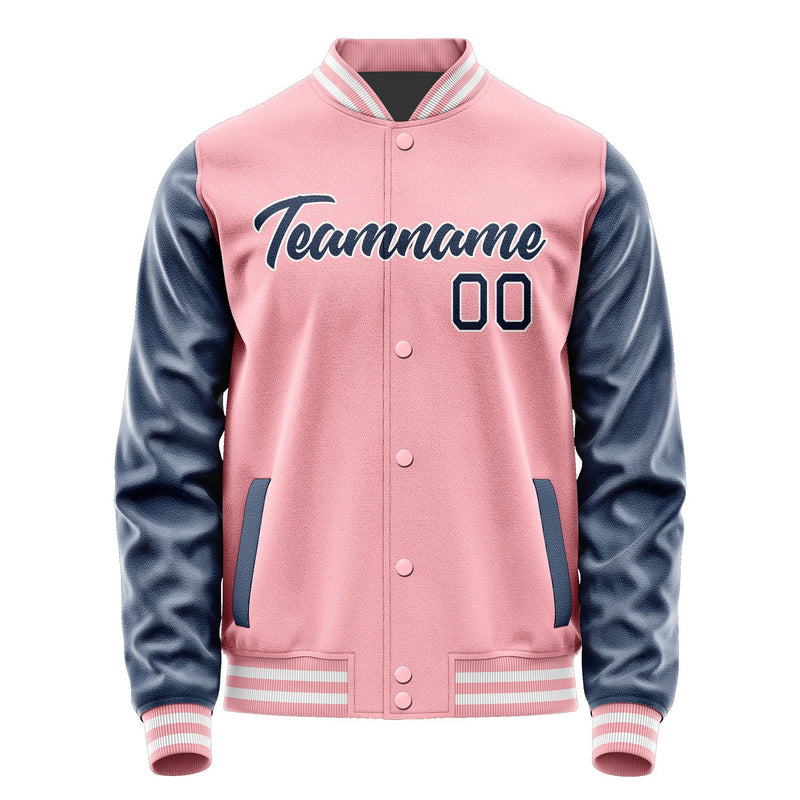 Maßgeschneidertes Rosa Marineblau Jacke Ja2121102118B21810