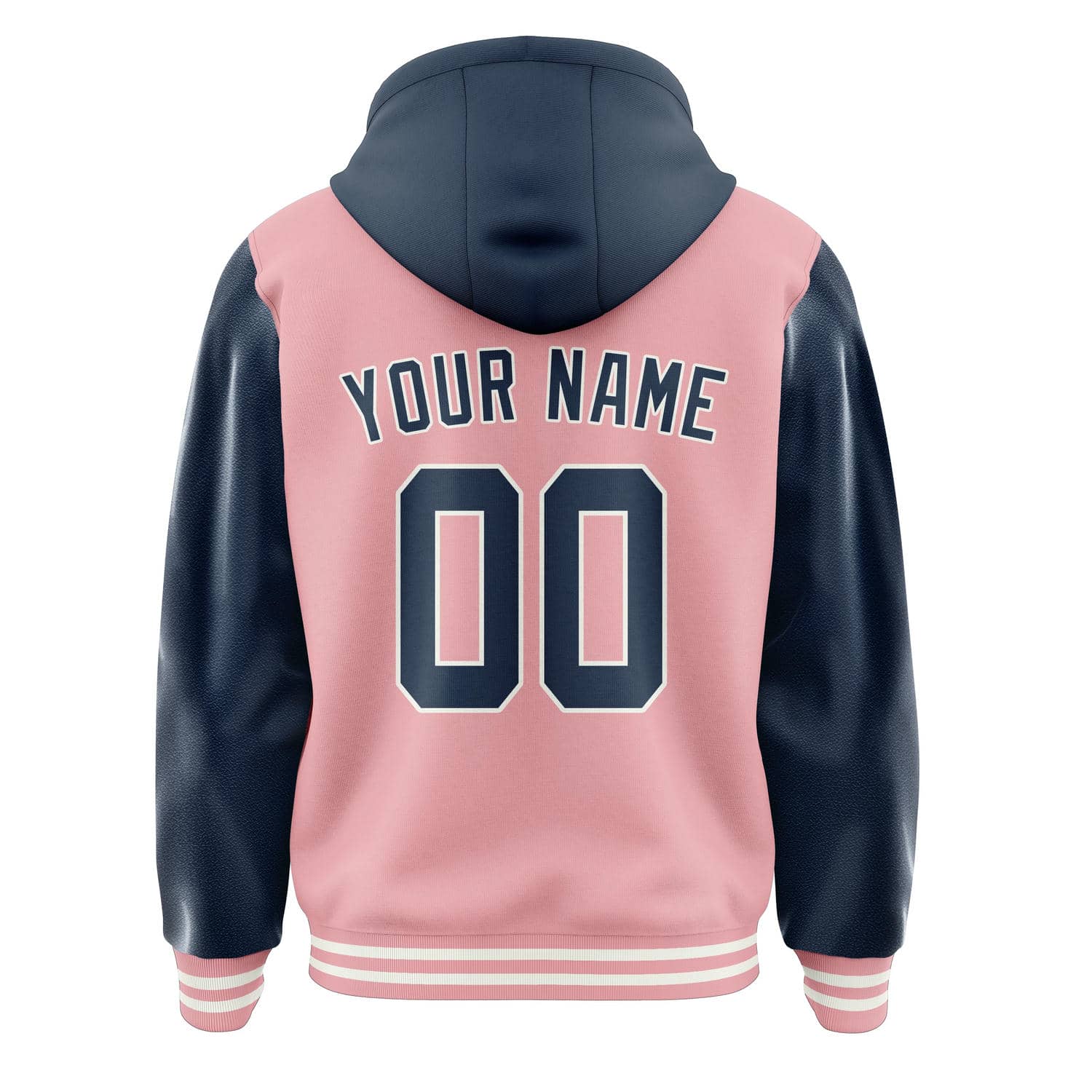 Maßgeschneidertes Rosa Marineblau Jacke