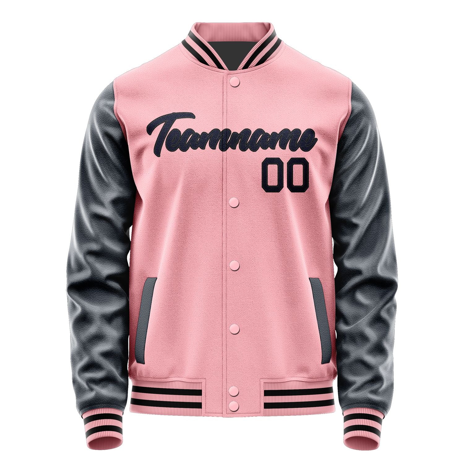Maßgeschneidertes Rosa Stahlblau Jacke Ja2121112117B21711