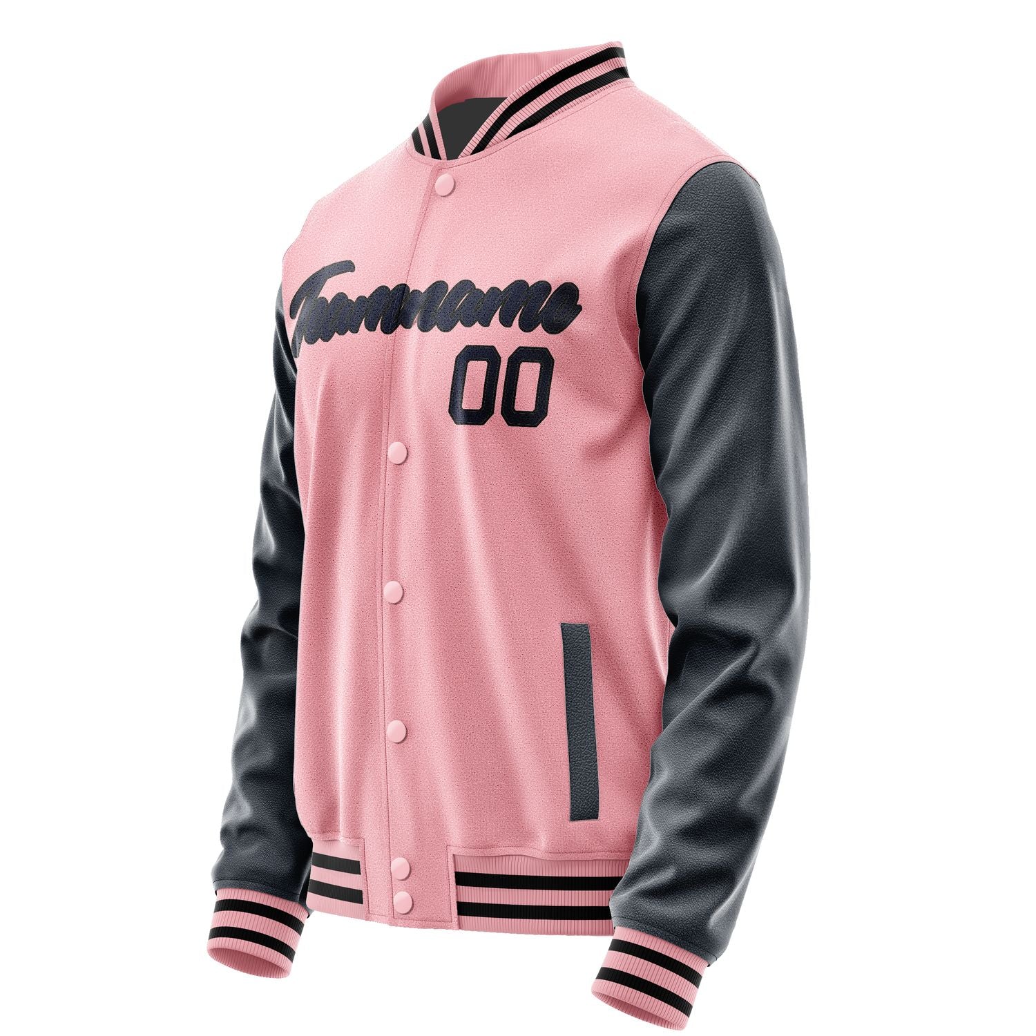 Maßgeschneidertes Rosa Stahlblau Jacke Ja2121112117B21711