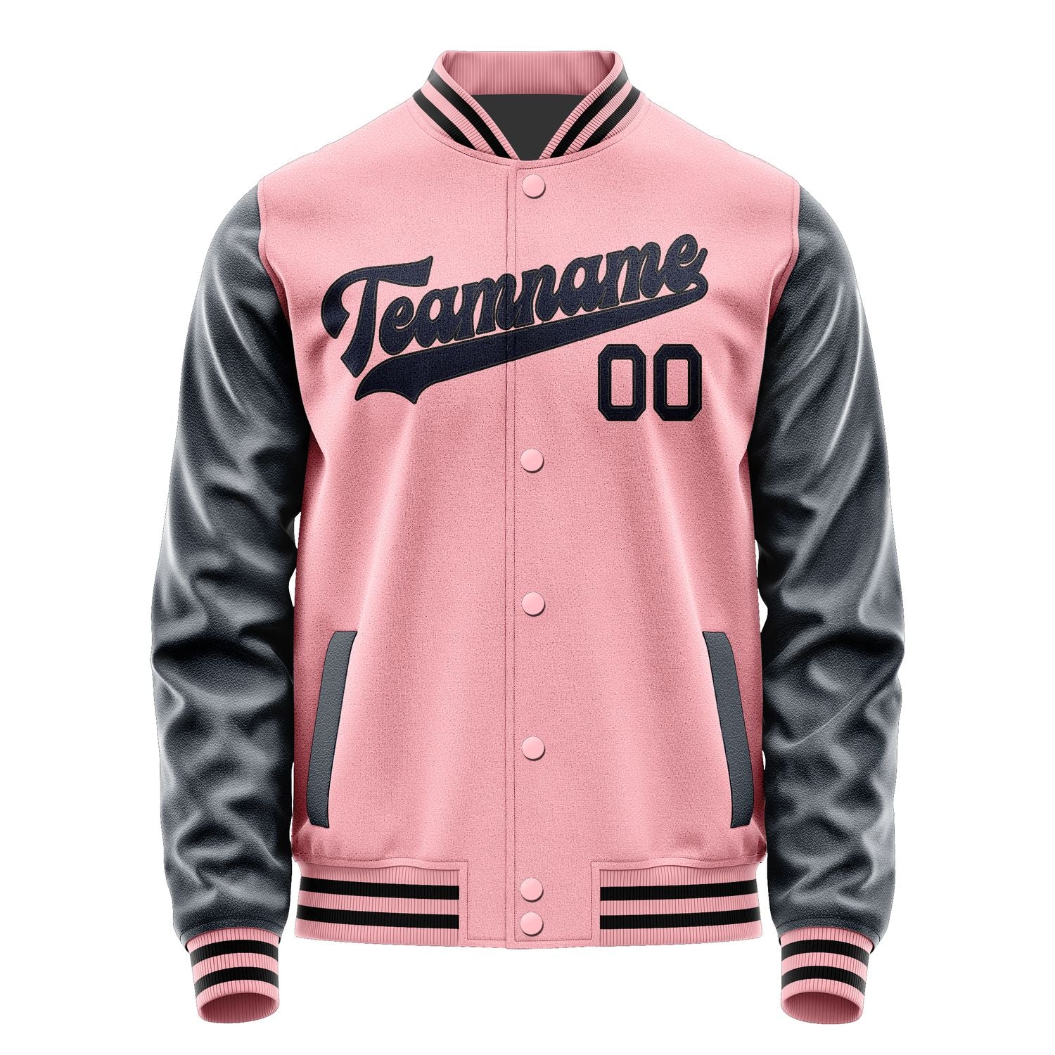 Maßgeschneidertes Rosa Stahlblau Jacke JA2121112117B31711