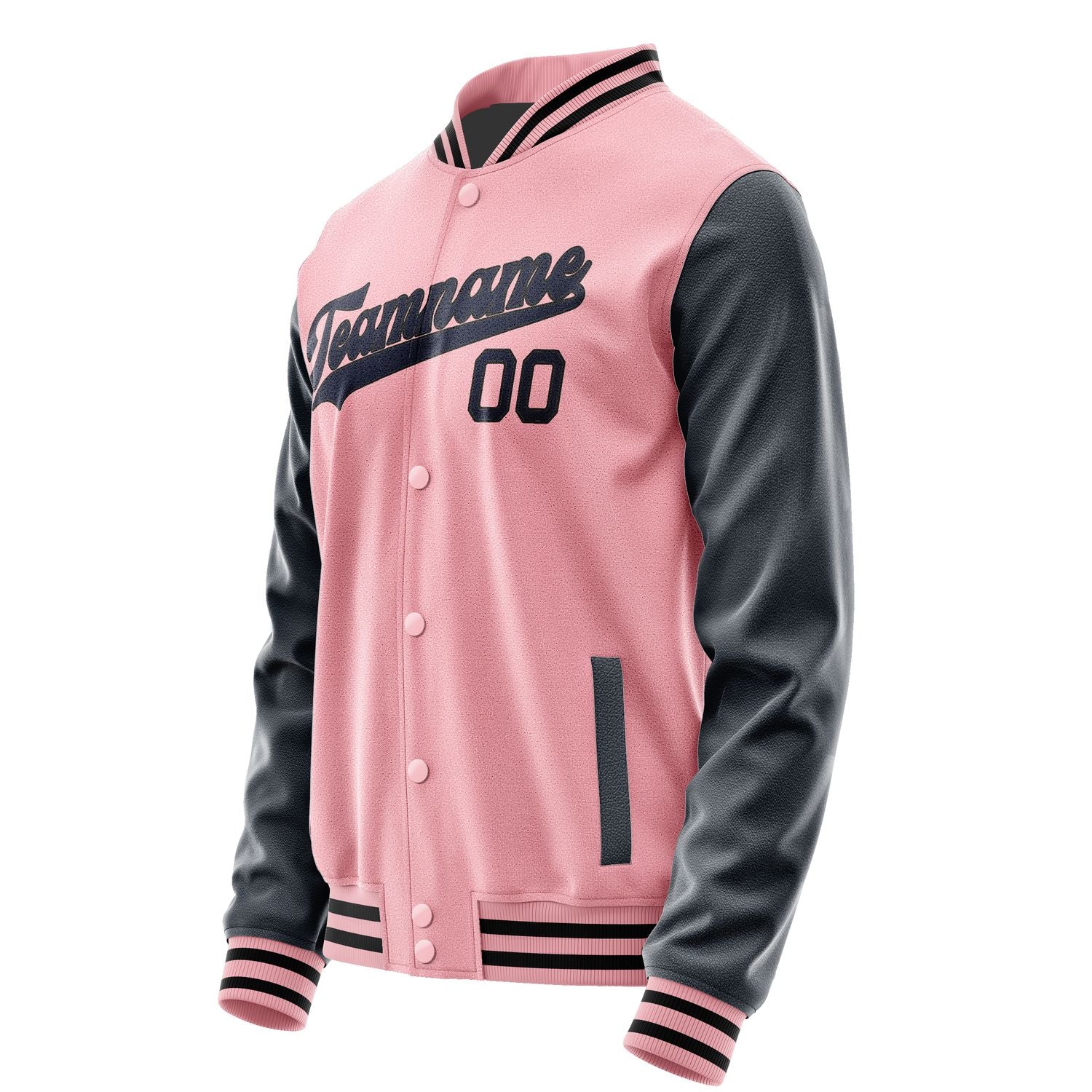 Maßgeschneidertes Rosa Stahlblau Jacke JA2121112117B31711