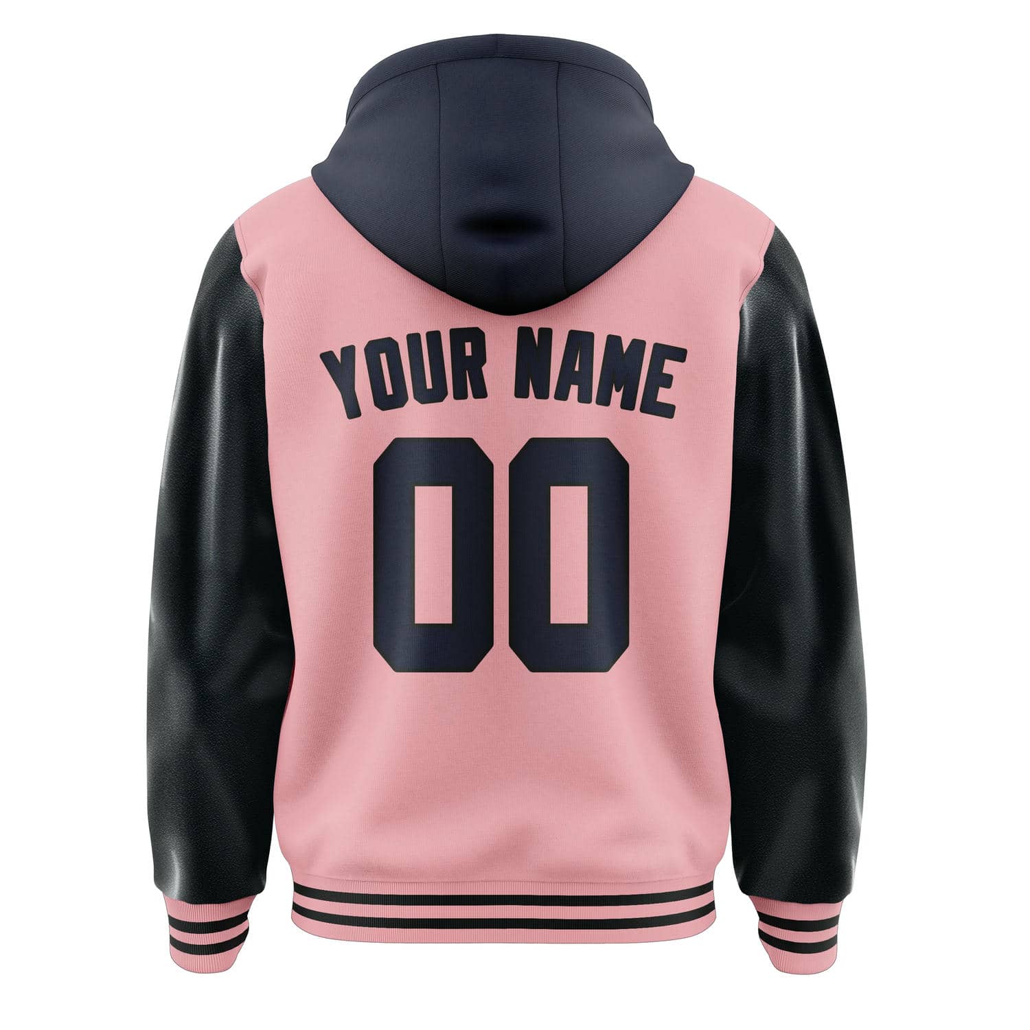 Maßgeschneidertes Rosa Stahlblau Jacke
