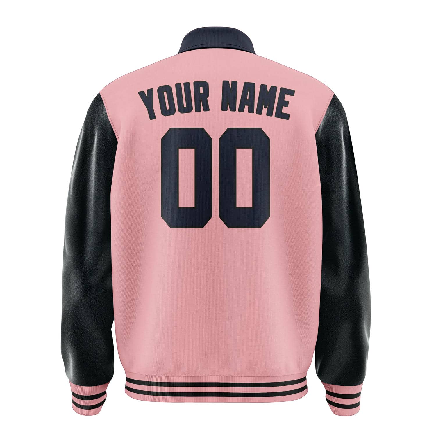 Maßgeschneidertes Rosa Stahlblau Jacke