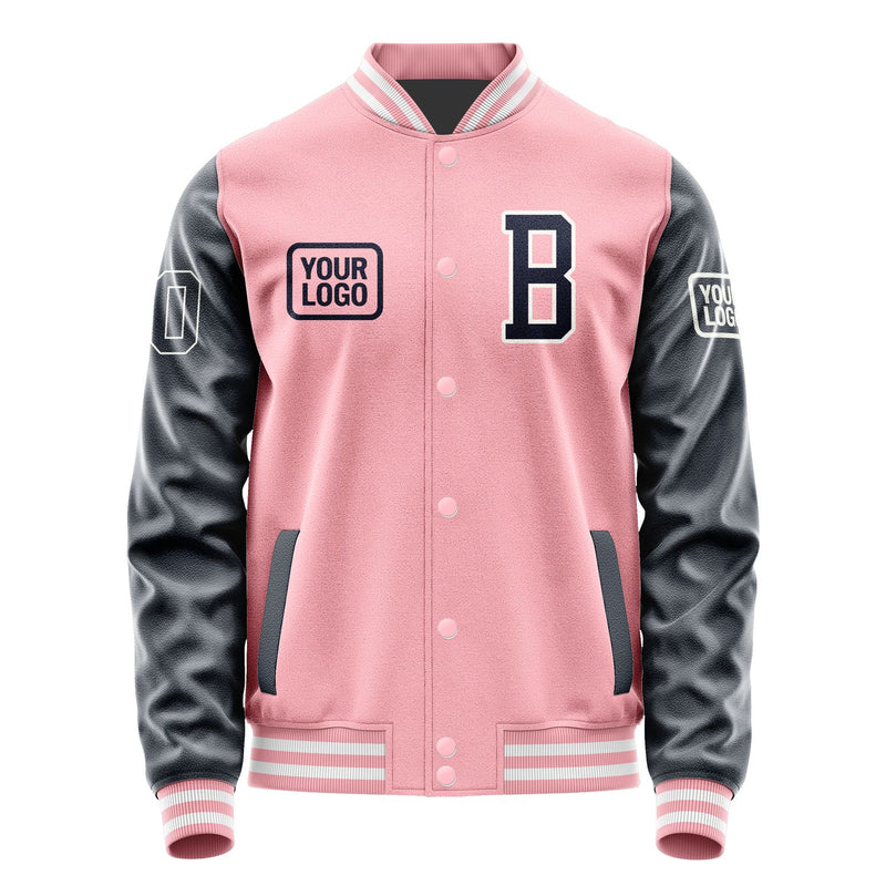 Maßgeschneidertes Rosa Stahlblau Jacke JA212111211818111118
