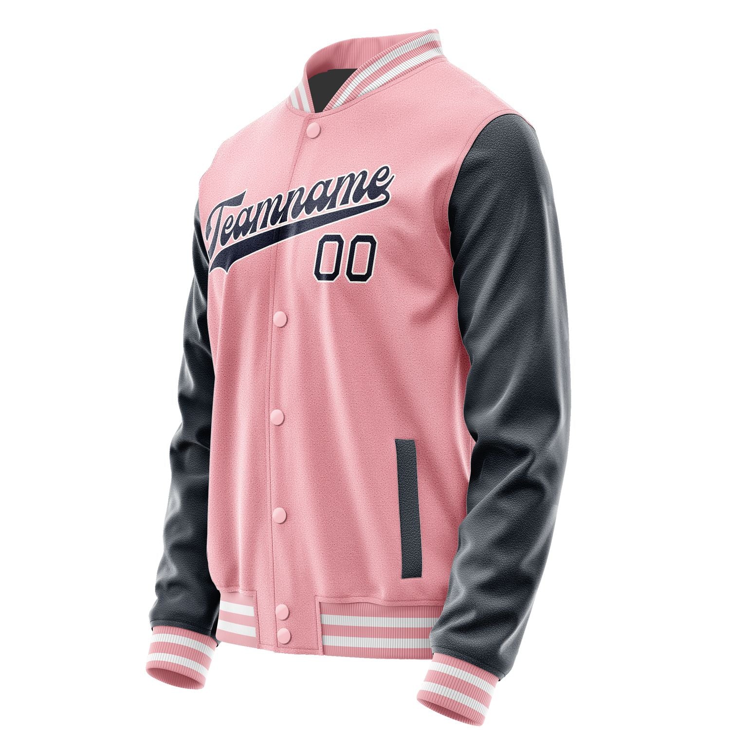 Maßgeschneidertes Rosa Stahlblau Jacke JA2121112118B31811