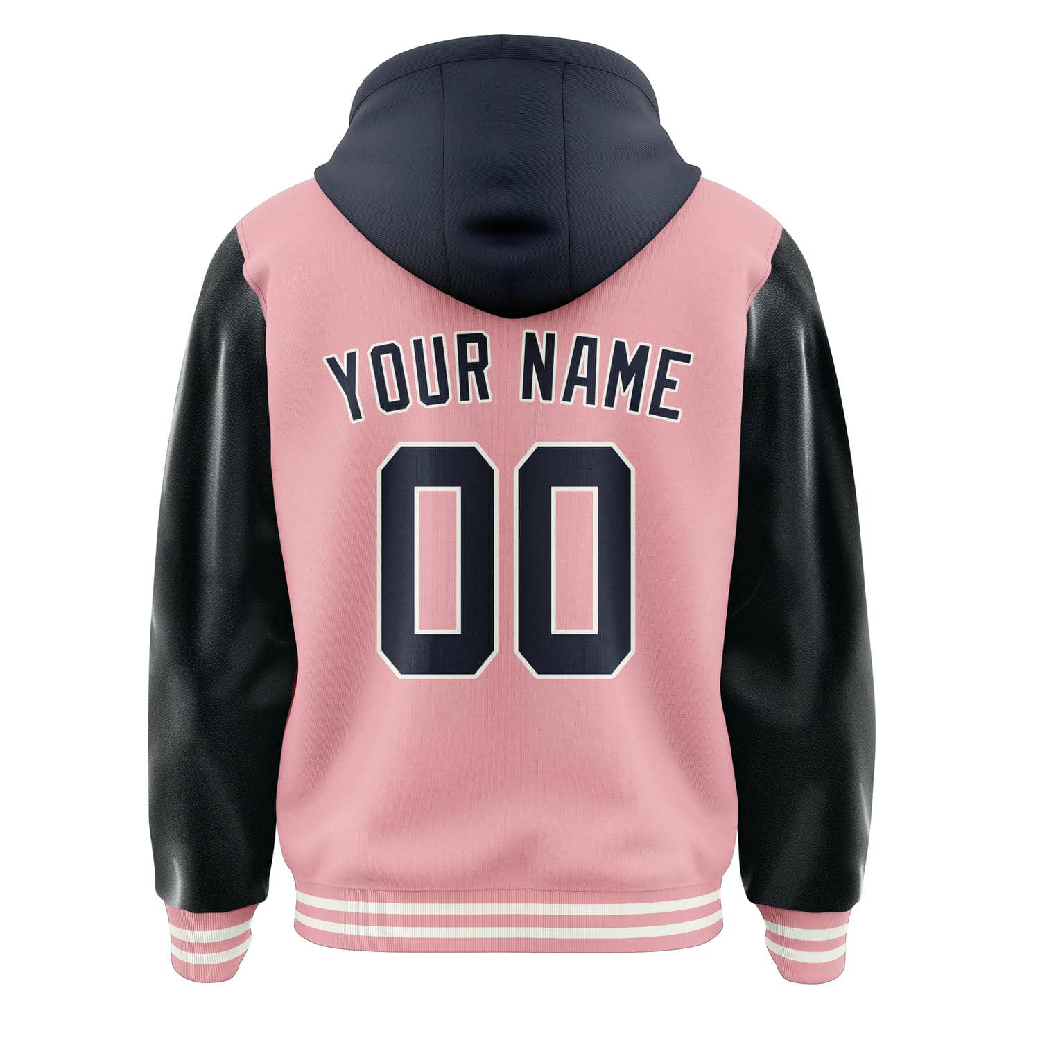 Maßgeschneidertes Rosa Stahlblau Jacke