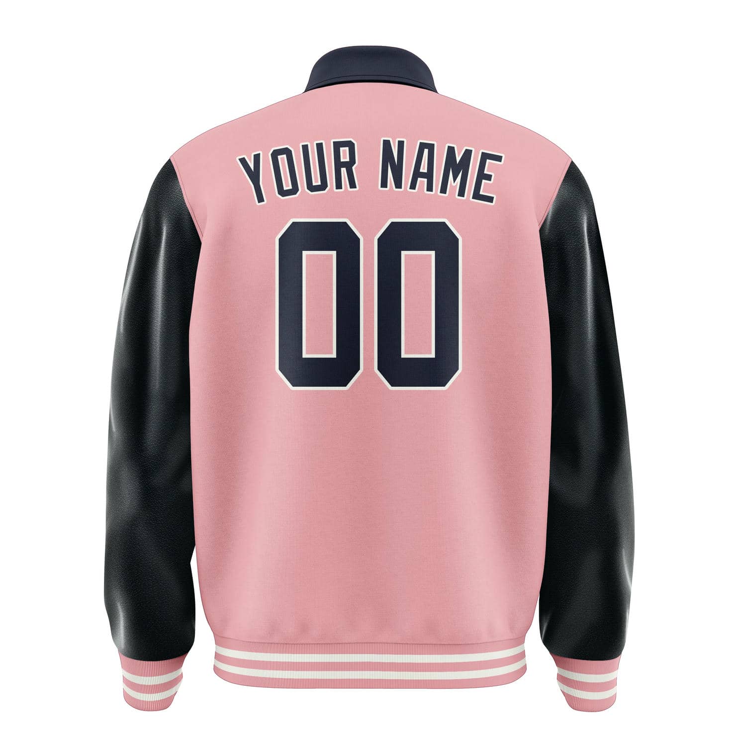 Maßgeschneidertes Rosa Stahlblau Jacke