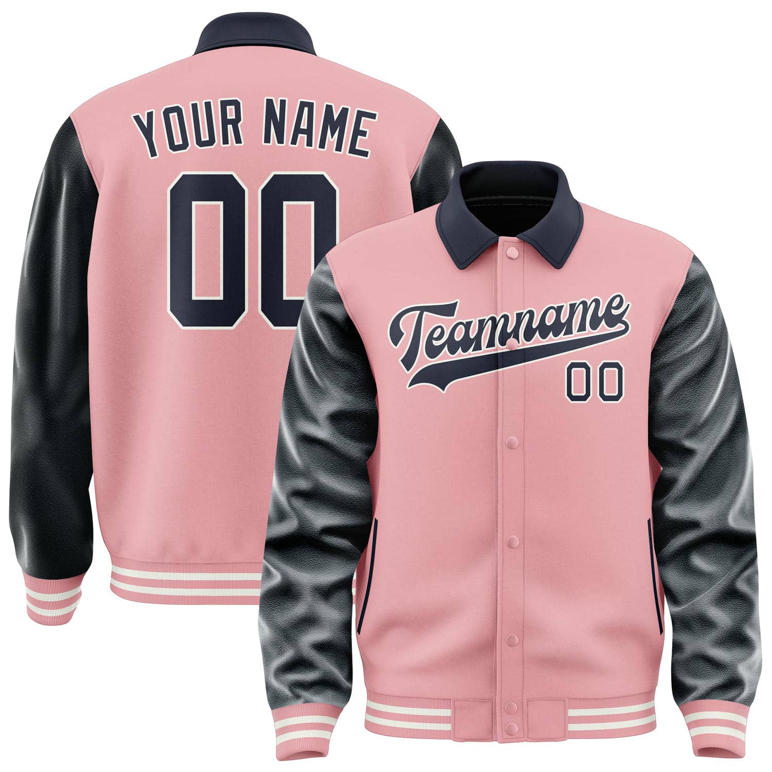 Maßgeschneidertes Rosa Stahlblau Jacke JA212111211818111118