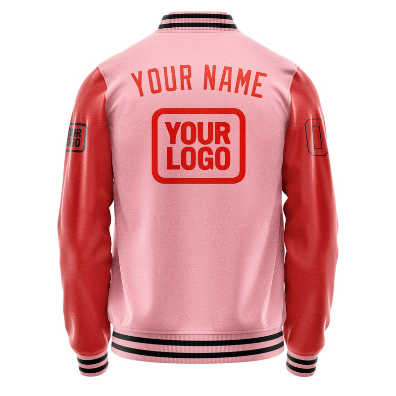 Maßgeschneidertes Rosa Orangerot Jacke JA212112211717121217