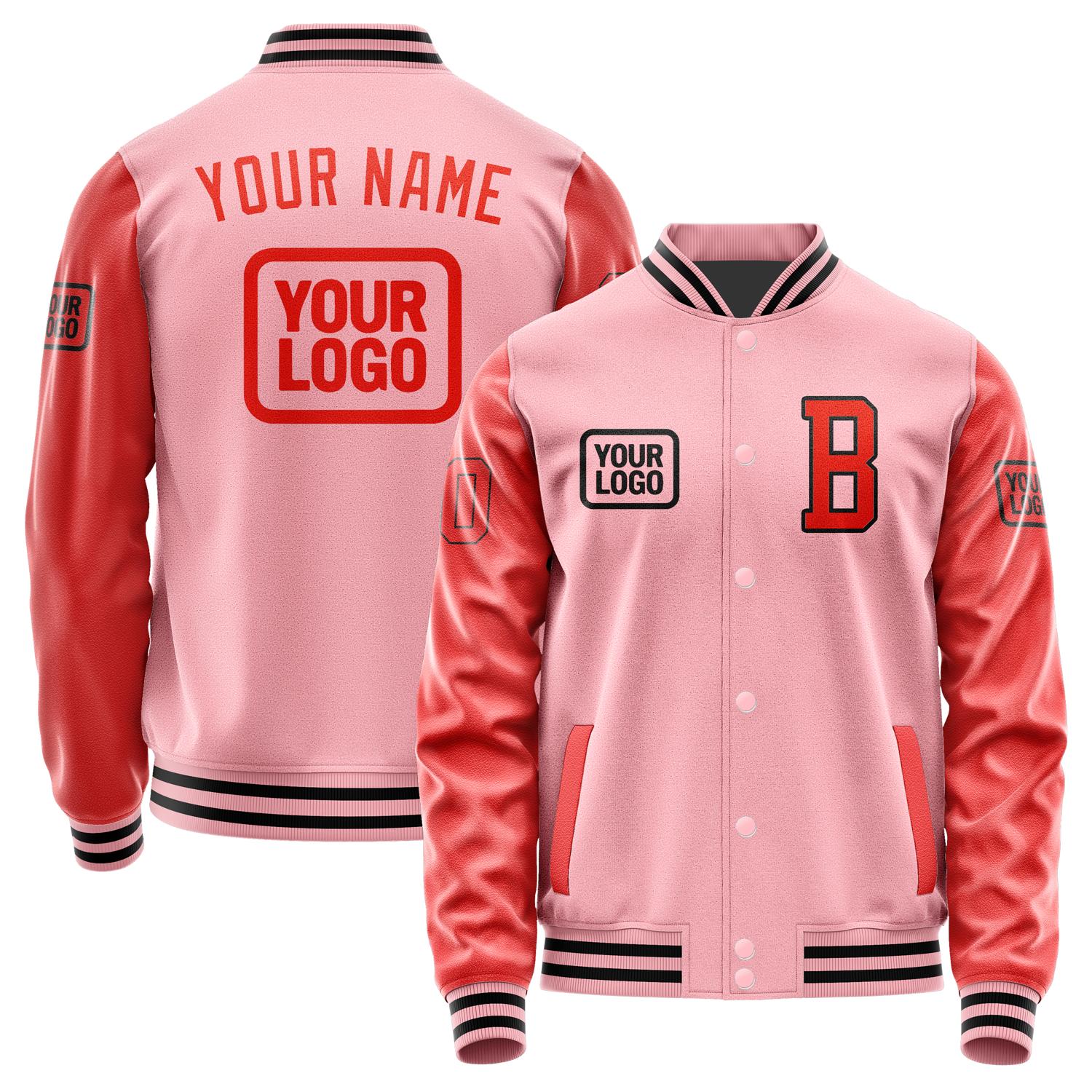 Maßgeschneidertes Rosa Orangerot Jacke JA212112211717121217