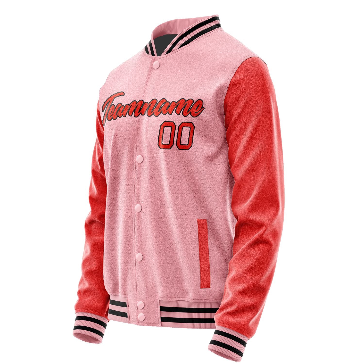 Maßgeschneidertes Rosa Orangerot Jacke Ja2121122117B21712