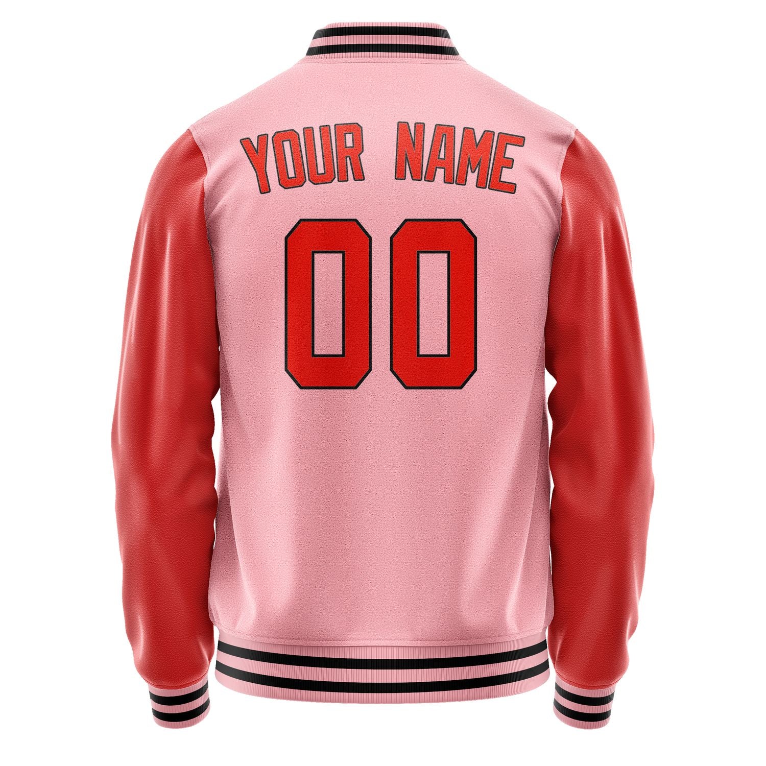 Maßgeschneidertes Rosa Orangerot Jacke JA2121122117B31712