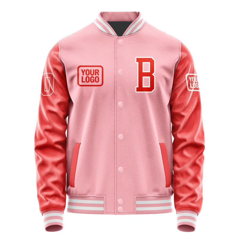 Maßgeschneidertes Rosa Orangerot Jacke JA212112211818121218
