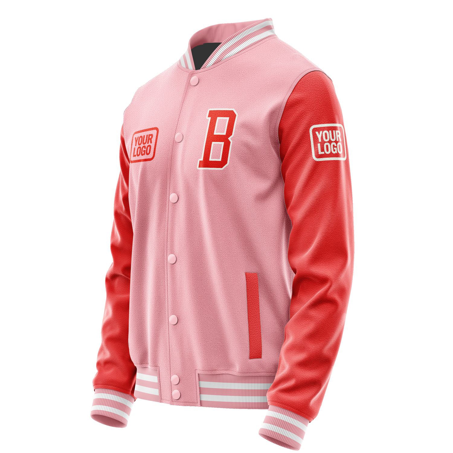 Maßgeschneidertes Rosa Orangerot Jacke JA212112211818121218