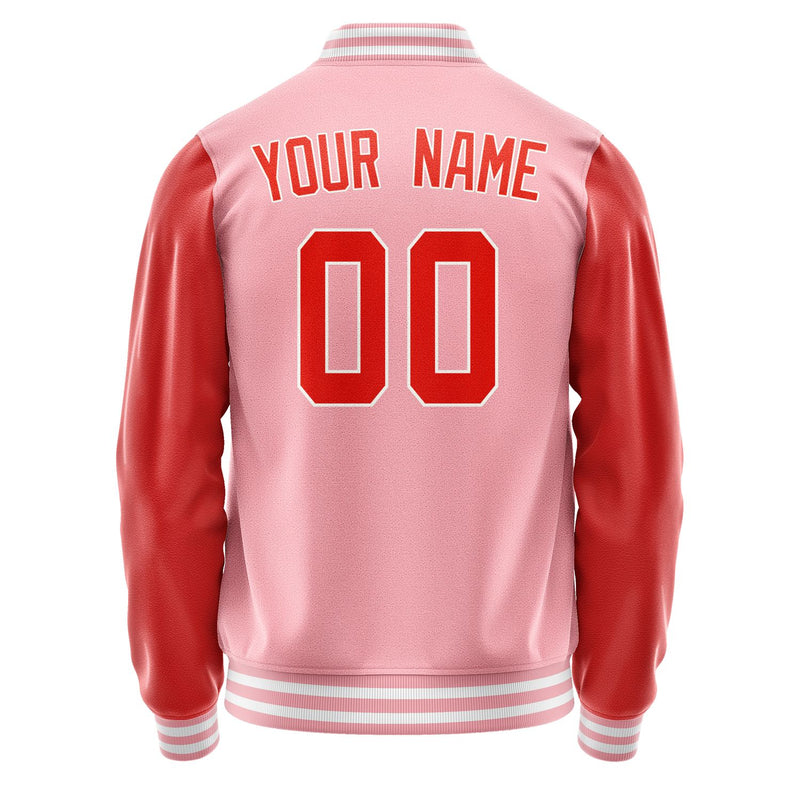 Maßgeschneidertes Rosa Orangerot Jacke JA2121122118B31812