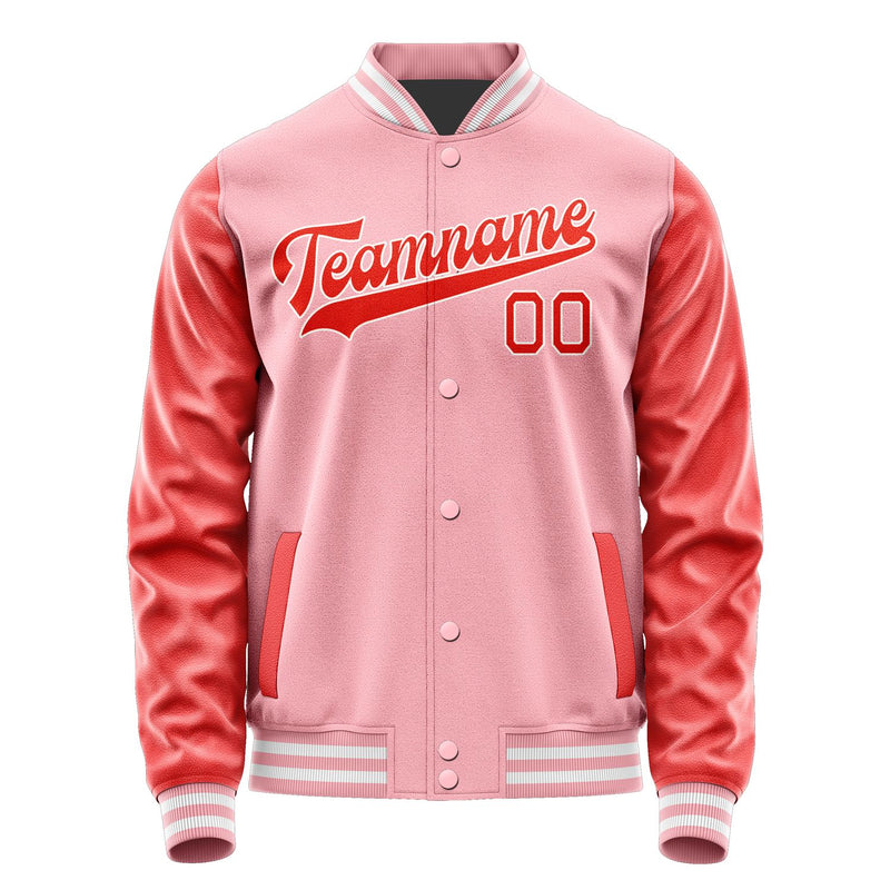 Maßgeschneidertes Rosa Orangerot Jacke JA2121122118B31812