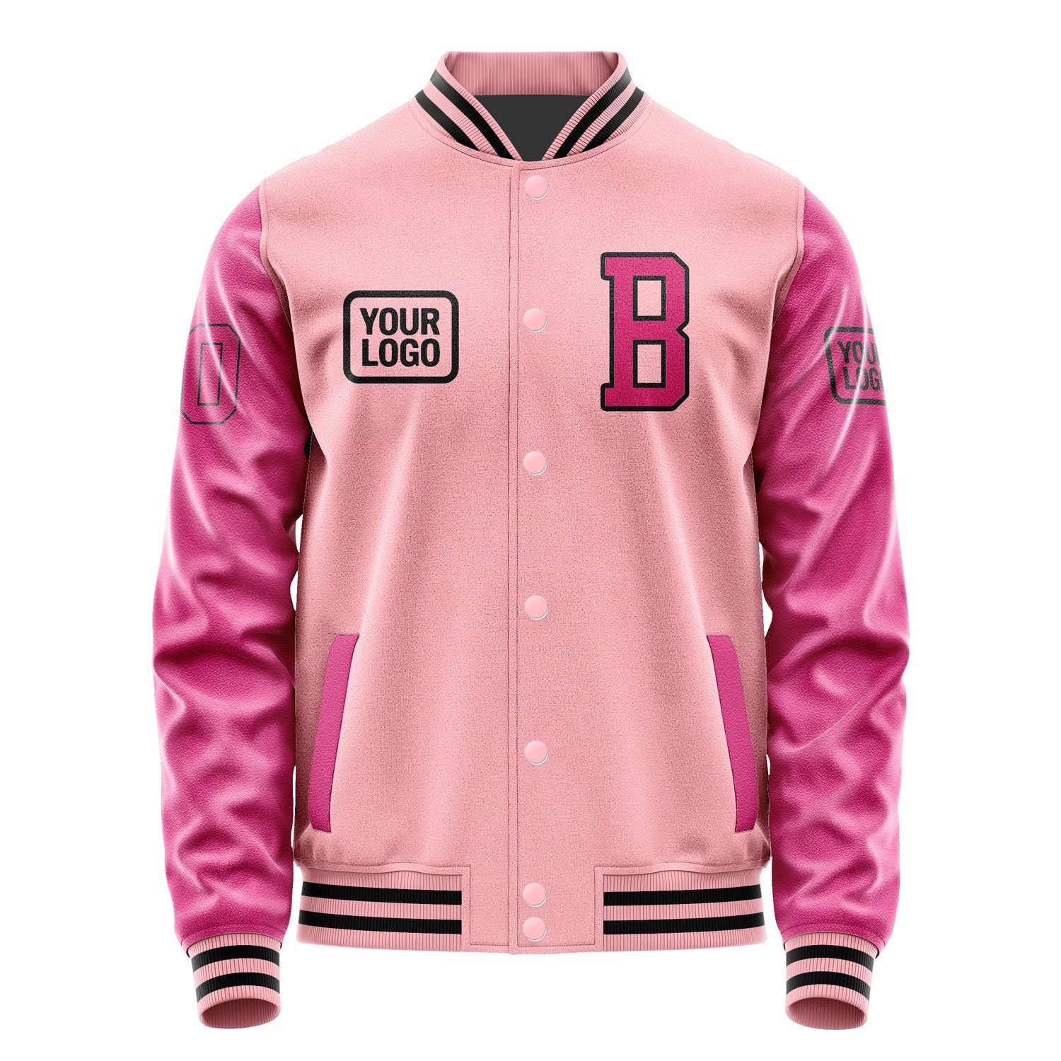 Maßgeschneidertes Rosa Rosarot Jacke JA212113211717131317