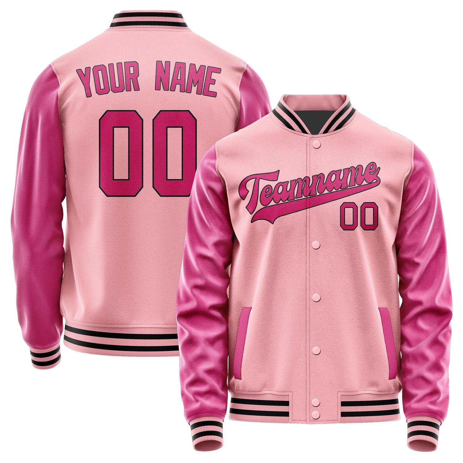 Maßgeschneidertes Rosa Rosarot Jacke JA2121132117B31713