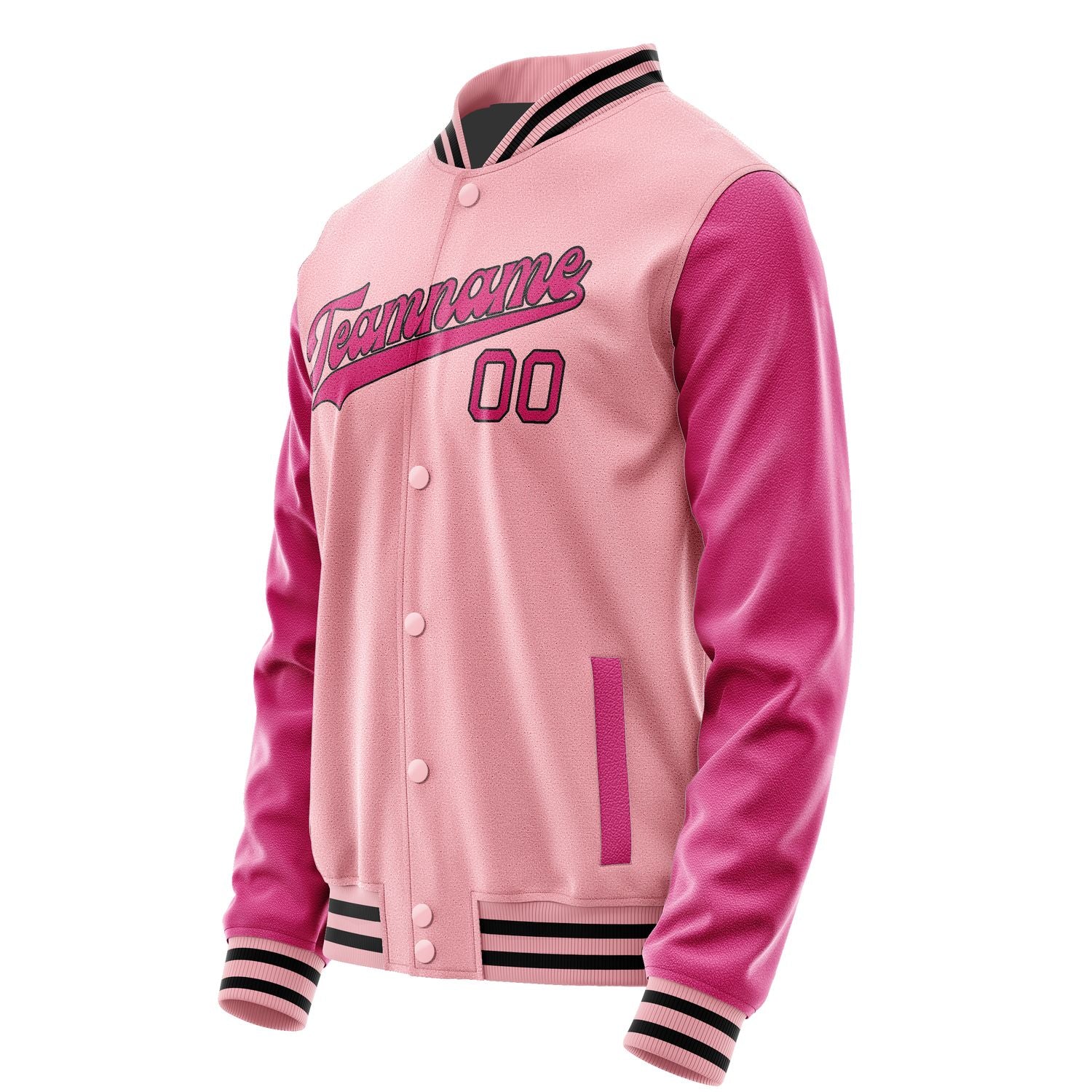 Maßgeschneidertes Rosa Rosarot Jacke JA2121132117B31713