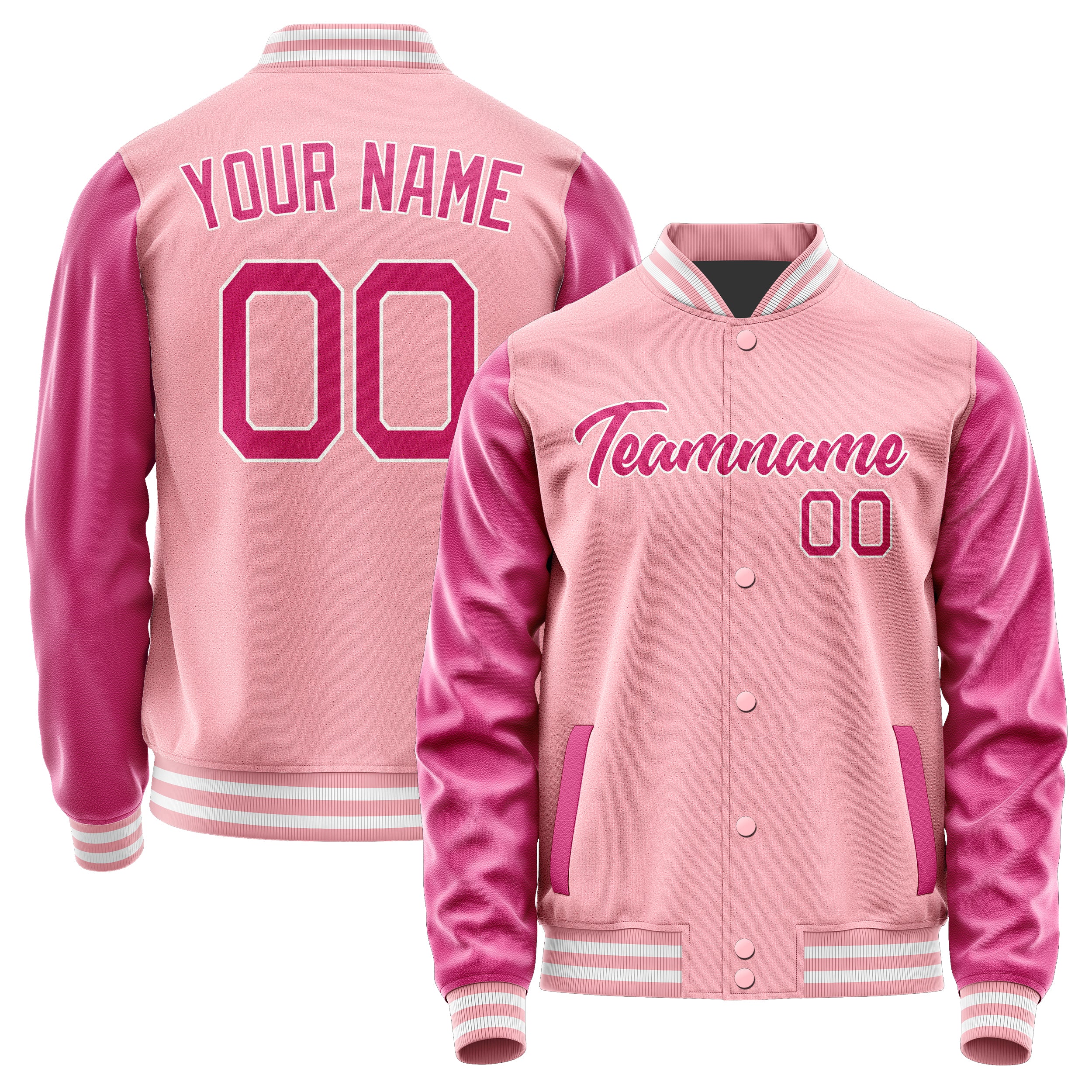 Maßgeschneidertes Rosa Rosarot Jacke Ja2121132118B21813