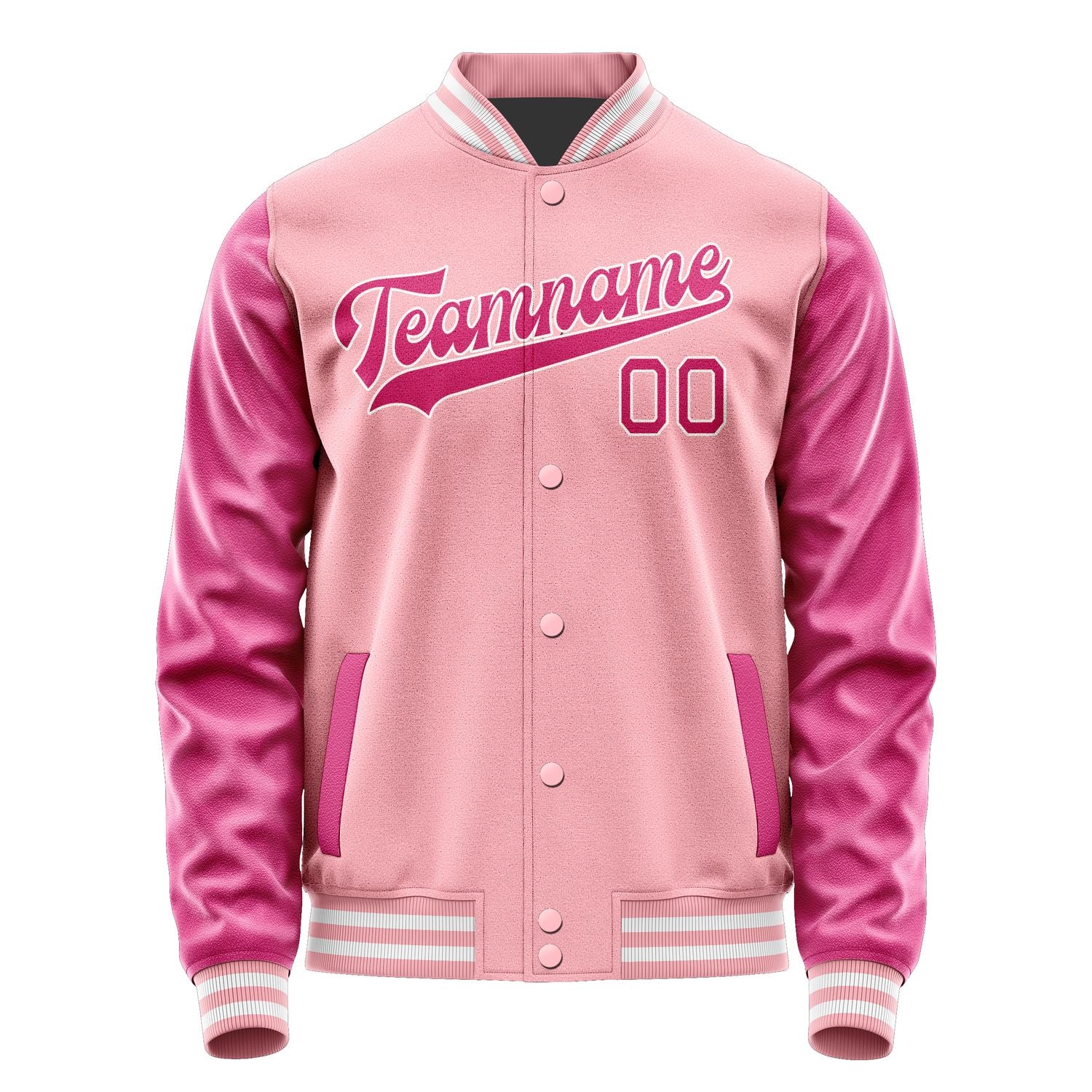 Maßgeschneidertes Rosa Rosarot Jacke JA2121132118B31813