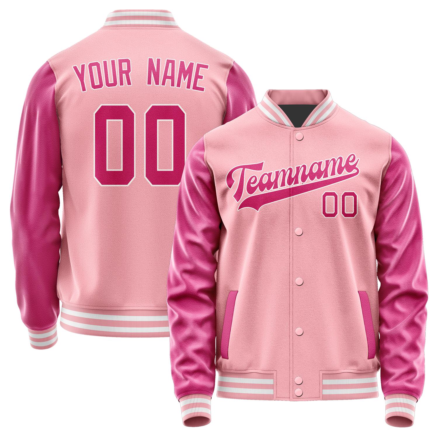Maßgeschneidertes Rosa Rosarot Jacke JA2121132118B31813