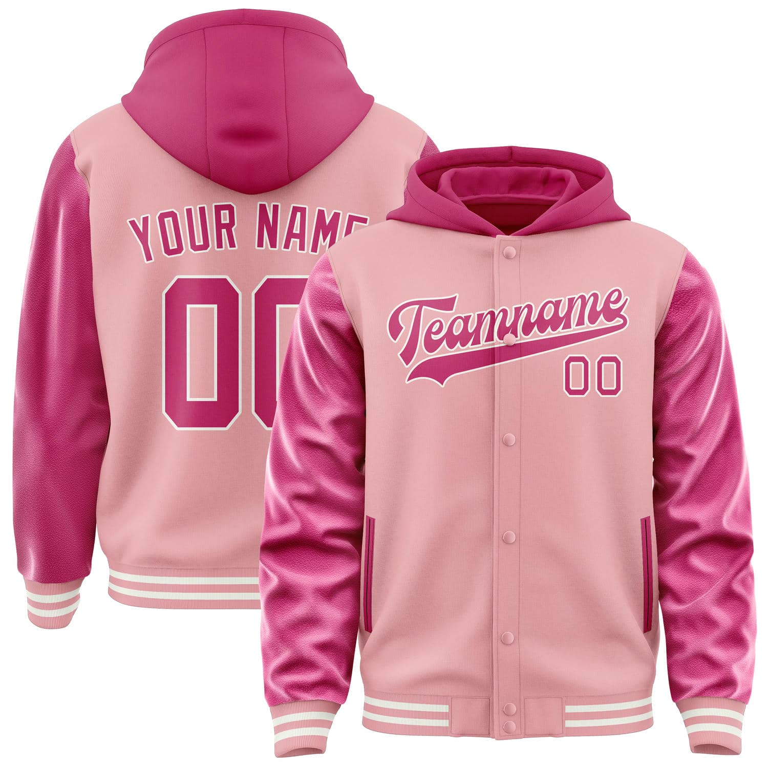 Maßgeschneidertes Rosa Rosarot Jacke